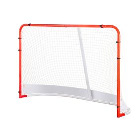 VEVOR Street Hockey Net Indoor Outdoor Steel Hockey Goal Set 72"x48"