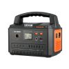 VEVOR Portable Power Station Solar Generator 999Wh 1000W with 12 Charging Ports