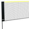 VEVOR Badminton Net, Height Adjustable Volleyball Net, 20ft Wide Foldable Pickleball Net, Portable Tennis Net Set with Poles, Stand, Bag, Rackets