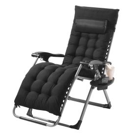 VEVOR Zero Gravity Chair 26" Zero Gravity Recliner Lounge Chair Indoor & Outdoor