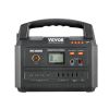 VEVOR Portable Power Station Solar Generator 999Wh 1000W with 12 Charging Ports