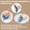 Airplane Launcher Shooting Toy with 4 Dinosaur Targets 2 Foam Pterosaur Rocket Game for Outdoor Kids Toys 5 6 7 8 Year Old Boy Catapult Plane Toy Chri