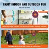 VEVOR Bow and Arrow Set for Kids, 2 Pack LED Light Up Archery Set with 20 Suction Cup Arrows, Standing Target, 2 Quivers, 2 Guns, 20 Soft Bullets