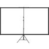 VEVOR Tripod Projector Screen with Stand 100inch 16:9 4K HD Projection Screen Stand Wrinkle-Free Height Adjustable Portable Screen for Projector Indoo