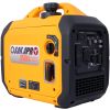 3500 Watt Portable Inverter Generator Gas Powered, EPA Compliant with CO SENSOR, Compact and Lightweight for Home Backup Power, Outdoor Camping