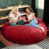 Jaxx 6 ft Cocoon - Large Bean Bag Chair for Adults, Cinnabar