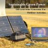 Gofort 330W Portable Power Station, 299Wh Solar Generator Backup Power Supply with 2X 110V AC Outlets