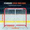 VEVOR Youth Street Hockey Net Indoor Outdoor Steel Hockey Goal for Kids 54"x44"