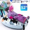 Winter Recreation Activities Cold-Resistant Inflatable Snow Sled