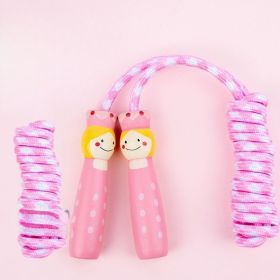 Kid's Jump Rope; 3-6 Years Old; Outdoor Skipping Rope; Kids Athletics; Toys & Games (Items: 3 Meters [pink Puppet] Send A Spare Rope)