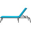 VEVOR Chaise Lounge Chair Outdoor Patio Lounge Chair with Adjustable 5-Position