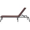 VEVOR Chaise Lounge Chair Outdoor Patio Lounge Chair with Adjustable 5-Position