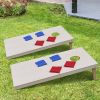 Wooden Cornhole Boards Set 4 x 2''