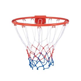 Sport Equipments Basketball Rim with Net for Indoor & Outdoor (Color: Orange Red, Type: 18 Inch)