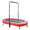 56" Trampoline for Kids Foldable Mini Toddler Trampoline Indoor Outdoor