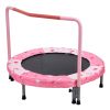 36" Trampoline for Kids Foldable Mini Toddler Trampoline Indoor Outdoor