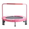 36" Trampoline for Kids Foldable Mini Toddler Trampoline Indoor Outdoor