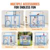 55" Trampoline for Kids Mini Toddler Trampoline with Net Indoor Outdoor