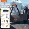 VEVOR Badminton Net Set, Outdoor Backyard Beach Park Badminton Net, Portable Badminton Equipment Set, Adults Kids Badminton Net with Poles