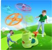 Outdoor Toys for Kids Ages 4-8: Elephant Butterfly Catching Game - Toddler Chasing Toy 3 4 5 6 7 Year Old Boys Girl Flying Spinner Toy Disc Rocket Lau