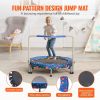 36" Trampoline for Kids Foldable Mini Toddler Trampoline Indoor Outdoor