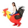 1pc Big Red Chicken Inflatable Suits For Performances, Outdoor Team Building Activities, Game Suits, And 3D Inflatable Suits, Halloween