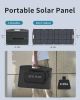 Solar Panel, Foldable Portable Solar Panel Battery Charger Kit with Adjustable Kickstand, Wire Storage Bag, MC4 Cable