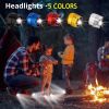 Headlights for Shoes;  2Pcs LED Light for Clogs IPX5 Waterproof Shoes Lights Charms for Dog Walking;  Handy Camping;  lasting 72 hours glow;  Suitable