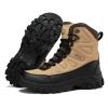 Men's winter new large size outdoor field training field training boots Hiking shoes Hiking shoes men's ankle boots