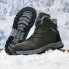 New men's winter Oxford cloth outdoor waterproof non-slip hiking boots warm non-slip men's shoes 39-48