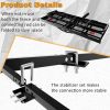 Trailer Hitch Cargo Carrier 500 Lbs,Heavy Duty Hitch Basket,Folding Cargo Carrier Hitch Mount Fits 2" Hitch Receiver with Waterproof Cargo Bag